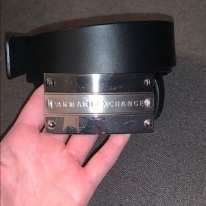 Armani exchange belt